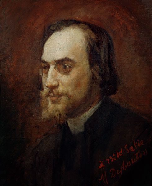 Erik Satie (1866-1925) van Marcellin Gilbert Desboutin