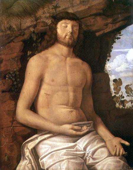 The Dead Christ van Marco Basaiti