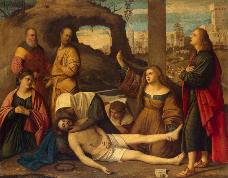 The Lamentation over Christ van Marco Basaiti