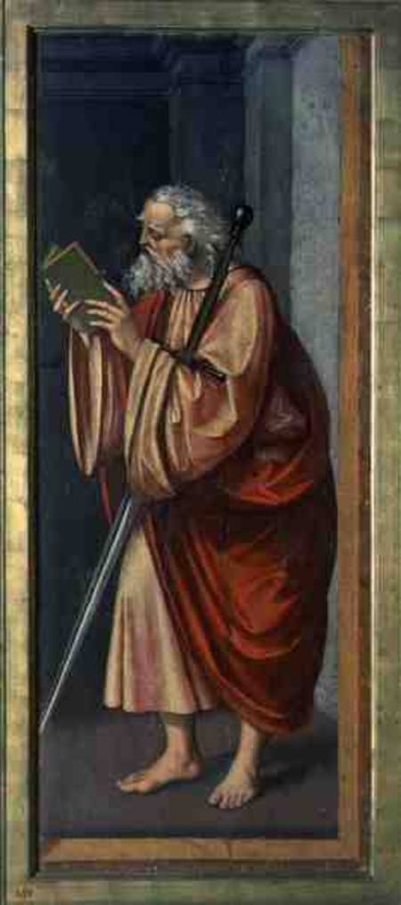 St. Paul Apostle van Marco D'Oggiono