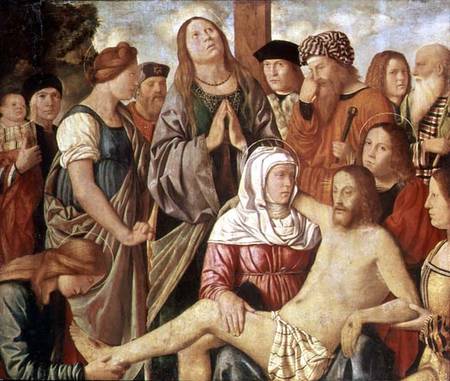 The Lamentation of Christ (panel) van Marco Marziale