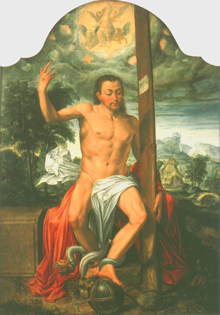 Christus als Triumphator van Marcus Gheeraerts d. Ä.