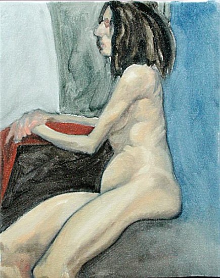 Felicia, 2002 (oil on canvas)  van Marcus  Morrell