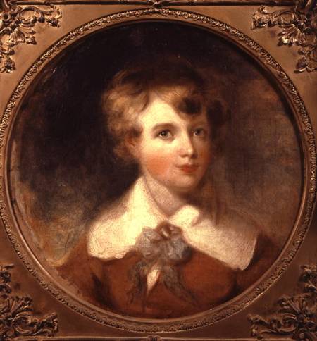 Portrait of a Young Boy van Margaret Sarah Carpenter