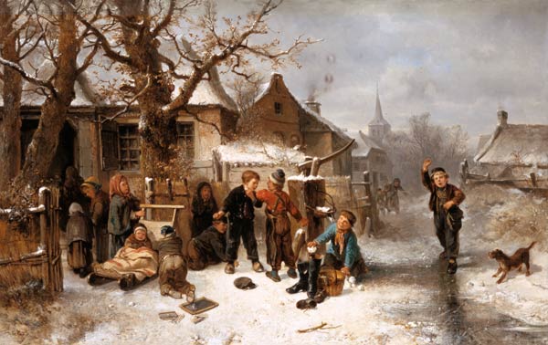 Winterfreuden van Mari Johann M.Henri Ten Kate