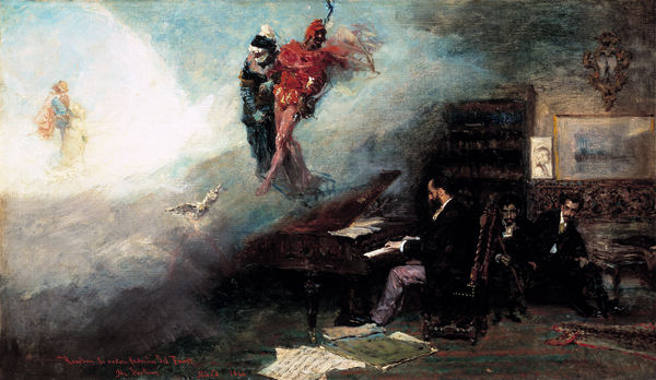 Recalling the Faust Fantasy van Mariano Fortuny