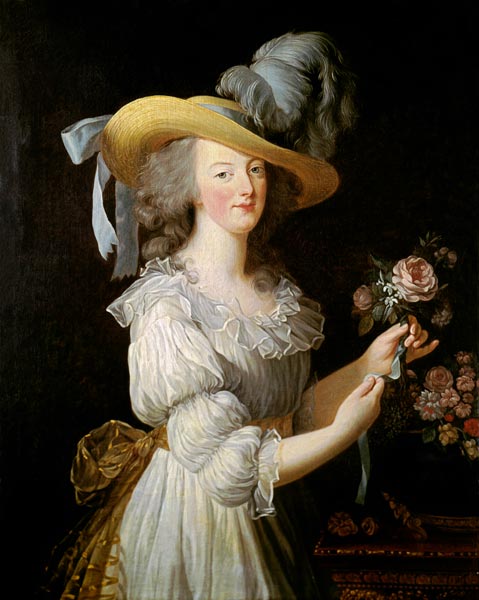 Marie Antoinette Koningin Ludwig XVI van Frankrijk van Marie Elisabeth-Louise Vigée-Lebrun
