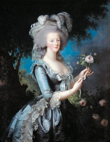 Marie Antoinette Koningin van Frankrijk van Marie Elisabeth-Louise Vigée-Lebrun