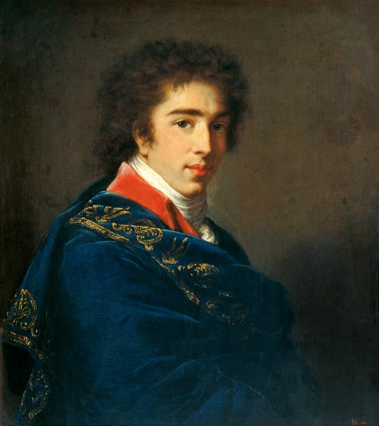 Bildnis des Prinzen Iwan Barjatinsky van Marie Elisabeth-Louise Vigée-Lebrun
