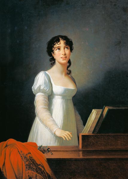 Bildnis der italienischen Sängerin A. Katalani. van Marie Elisabeth-Louise Vigée-Lebrun