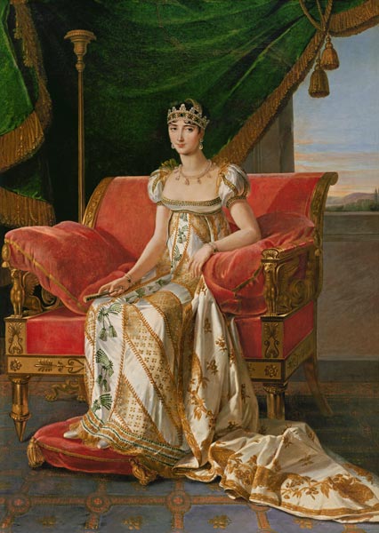 Marie Pauline Bonaparte (1780-1825) Princess Borghese van Marie Guilhelmine Benoist