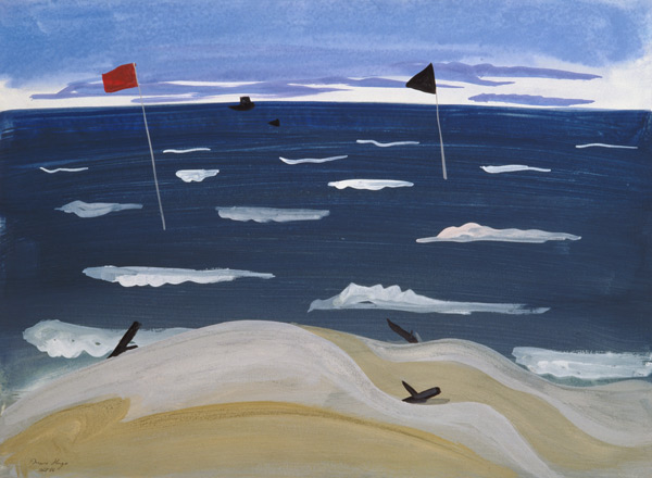 La Mer par Mistral, 1987 (gouache on paper)  van Marie  Hugo