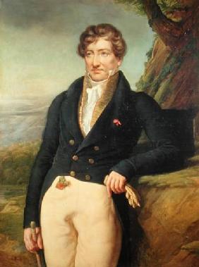 Portrait of the French Zoologist and Paleontologist Georges Cuvier (1769-1832)