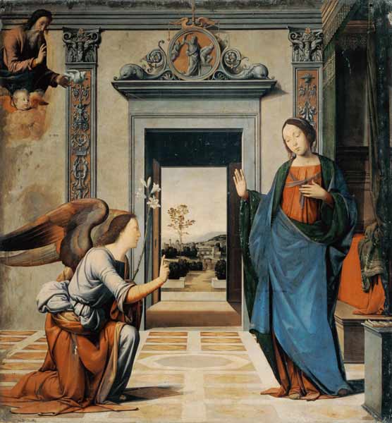 Verkündigung Mariae. van Mariotto di Bigio Albertinelli