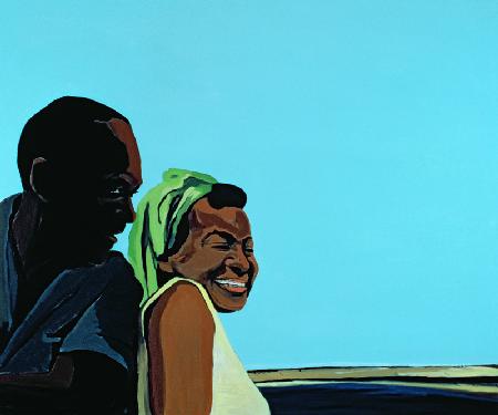 Cuban Portrait no.10, 1996 (acrylic on canvas) 