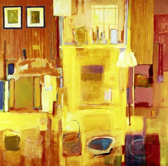 Room at Giverny, 2000 (acrylic on canvas)  van Martin  Decent