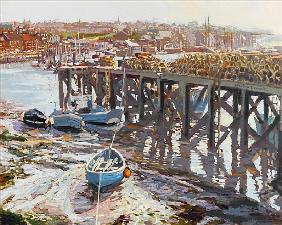 Low Tide (Whitby, North Yorkshire) 2006 (oil on board) 