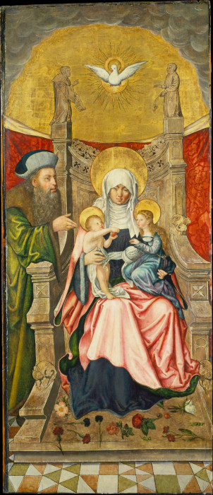 Saint Anne with the Virgin and Child, and Joachim van Martin Kaldenbach