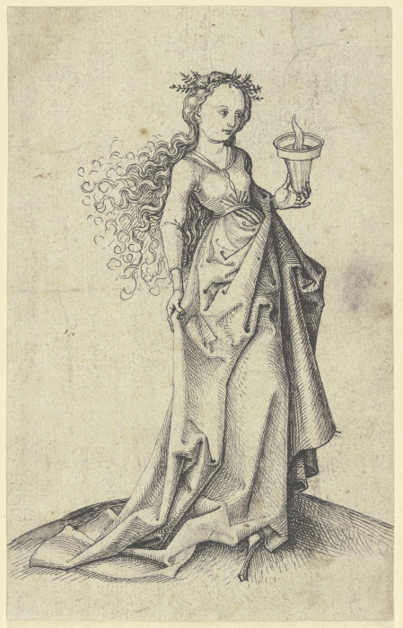 Wise maiden van Martin Schongauer