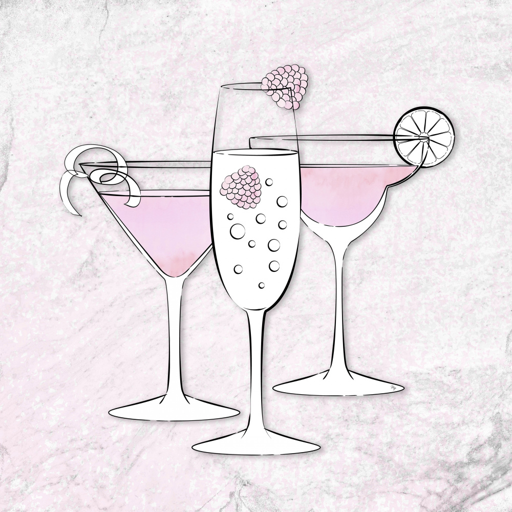 Pink Drinks van Martina