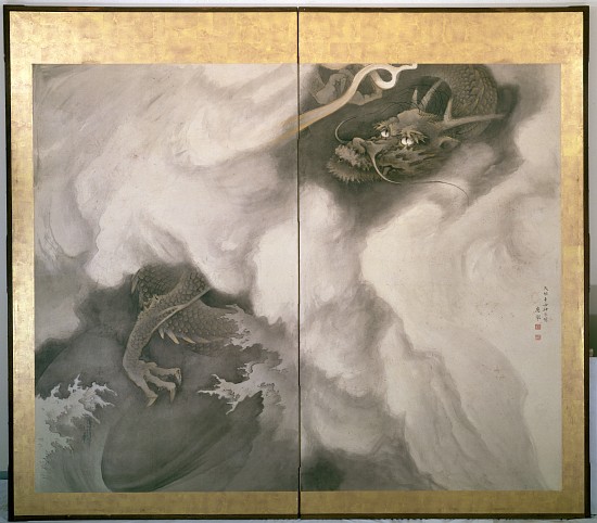 Dragon Screen, Japanese van Maruyama Okyo