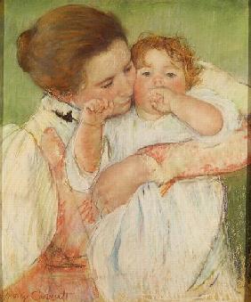 Mother and Child van Mary Cassatt