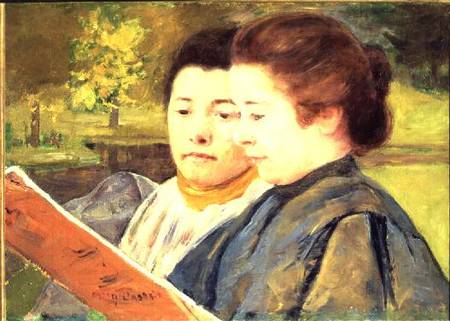 Women Reading van Mary Cassatt