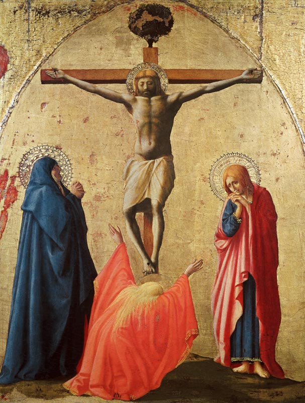 Crucifixion van Masaccio