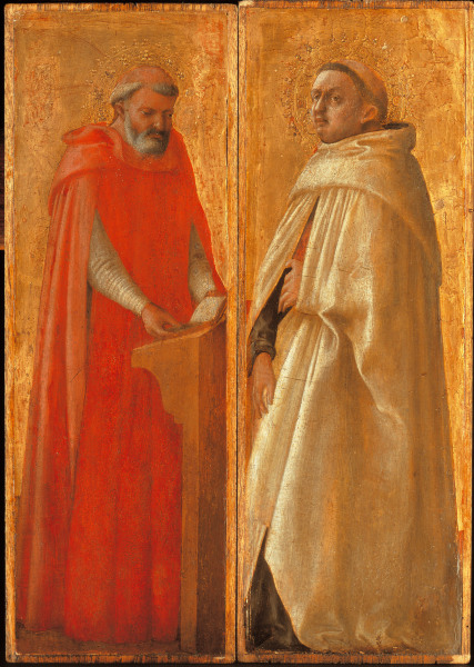 Two Holy Carmelites van Masaccio