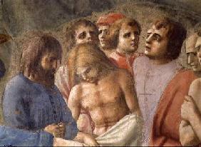 St. Peter Baptising the Neophytes (Detail of faces in the crowd)