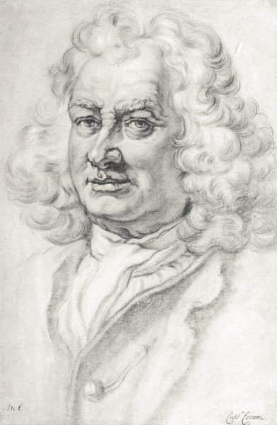 Portrait of Captain Thomas Coram (c.1668-1751) van Mason Chamberlin