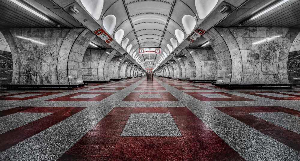 Prague Metro van Massimo Cuomo
