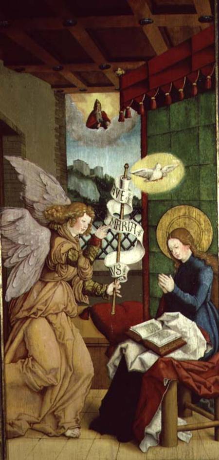 The Annunciation van Master of Messkirch