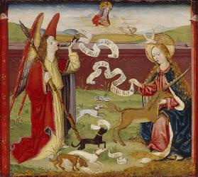 The Annunciation. The Mystic Hunt of the Unicorn