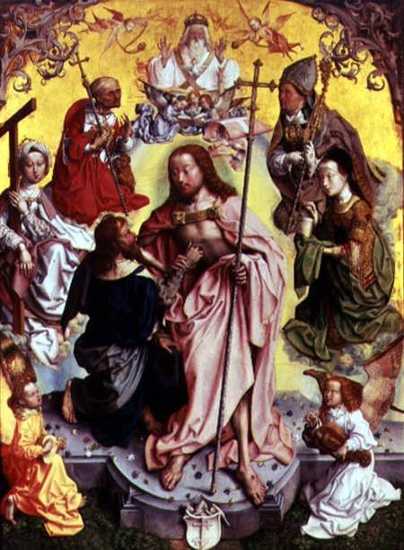 Central panel from the St. Thomas Altarpiece van Master of St. Bartholemew