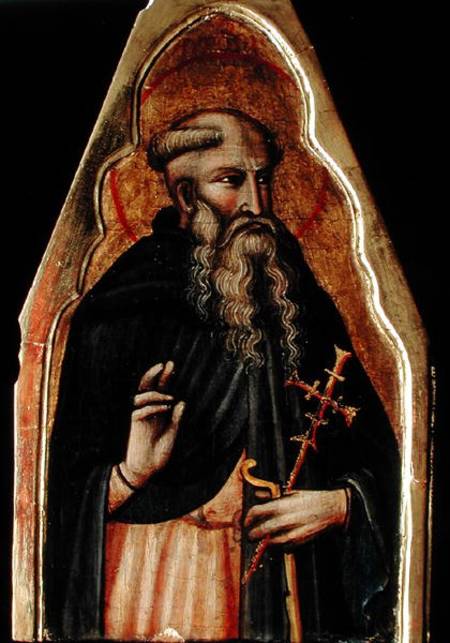 St. Anthony van Master of Teplice