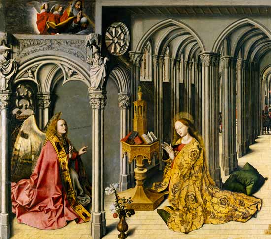 The Annunciation van Master of the Aix Annunciation