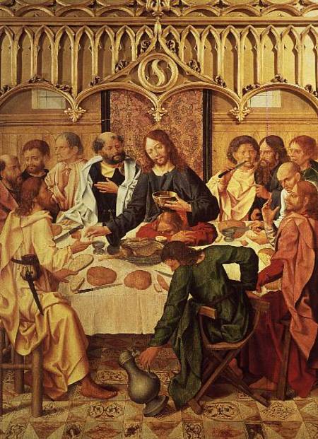 The Last Supper van Master of the Evora Altarpiece