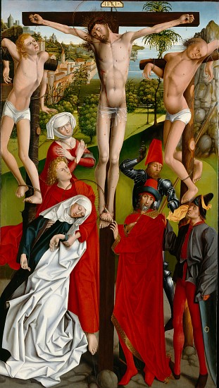 The Crucifixion, c.1470 van Master of the Freising Visitation