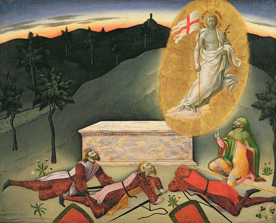 The Resurrection, 15th century van Master of the Osservanza