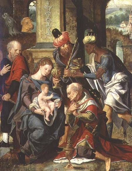 The Adoration of the Magi van Master of the Prodigal Son