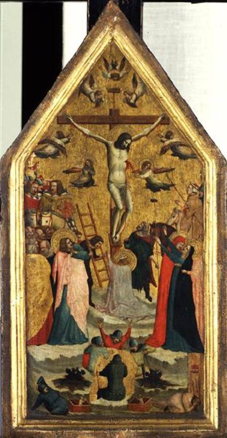 The Crucifixion of Christ van Master of the School of Rimini