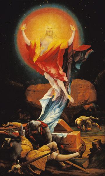 Auferstehung Christi - rechter Innenflügel des Isenheimer Altars
