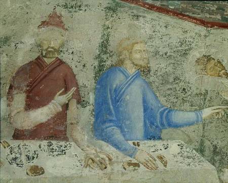 The Feast of Herod, detail from the chapel of St. Jean van Matteo Giovanetti