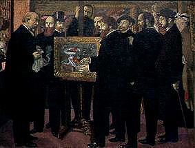 Hommage à Cézanne van Maurice Denis