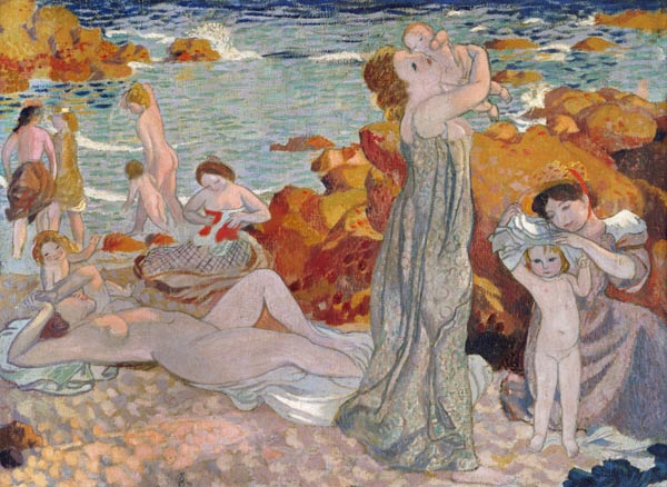 Bathers in Le Pouldu  van Maurice Denis