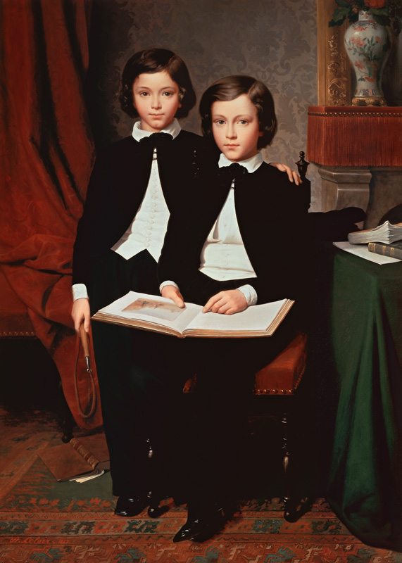 Two Brothers  van Maurice Leloir