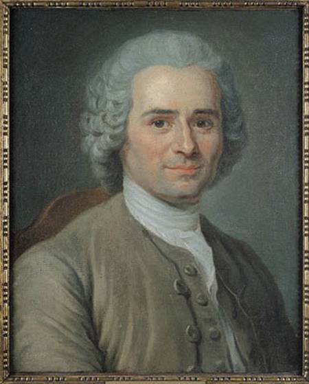 Jean-Jacques Rousseau (1712-78) van Maurice Quentin de La Tour