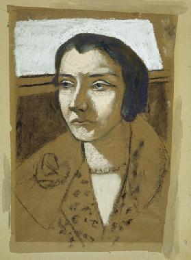 Portrait of Marie Swarzenski.