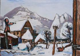 Winter Landscape in Garmisch